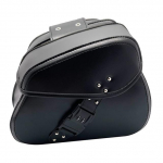 1 komplekti vasakpoolne parem universaalne koodlukuga mootorratas Pu nahast sadulakott k&uuml;lgmised t&ouml;&ouml;riistad pagasikotid sadulakotid hoiut&ouml;&ouml;riistade kott must