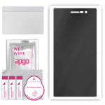 apgo Hydrogel Privacy Matte Screen Protector for Huawei Ascend P7, Anti Spy, Hydrogel Film, Flexible, Soft TPU with positioning layer easy installatio