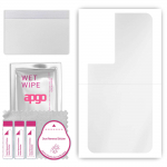 apgo Ultra Clear Protective Skin Sticker for the back compatible with TCL 40 NXTpaper, Wrap Film, Hydrogel Film, Flexible, Soft TPU with positioning l