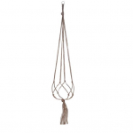 Vintage makramee rippuv s&otilde;lmitud k&ouml;iega taim lillepotihoidja korvi aiakaunistus