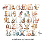 A-Z T&auml;hestiku Termilised Paigad Kuumalt Eemaldatavad Kleepsud R&otilde;iva Aksessuaar Soojus&uuml;lekanne Ise Tehtav Pestav Uus Loomade Applikatsioon