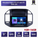Autoraadio Carplay Mitsubishi Pajero V73 2008-2011 auto multimeedia videopleier GPS-navigatsioon WIFI 2+32GB 1+16GB