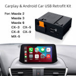 Mazda Carplay Android Auto USB moodulikomplekt navigeerimiseks, TK78669U0C Metal + Plastic; Model K1414