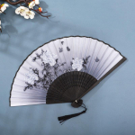 Kokkupandav lehvik Hiina stiilis tantsuf&auml;nn Naiste suvine kokkupandav lehvik Vanaaegne kost&uuml;&uuml;m Jaapani stiilis v&auml;ike retrokangas Klassikaline iidses stiilis kokkupandav lehvik