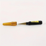 T&auml;ppis k&auml;sitsi h&otilde;&otilde;ritsa komplekt puidut&ouml;&ouml;tlemiseks ja mudelite valmistamiseks &ndash; vastupidav terasest auguraua t&ouml;&ouml;riistakomplekt must