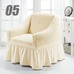 Euroopa stiilis tugitooli kate koos seelikuga veniva diivani kattega elutoa diivani kate Tolmukindlad toolidiivani katted One Size beige