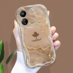 Armas koomiksimustriga kreemja tekstuuriga korpus, lainelise servaga pehme silikoonkaanega telefoni&uuml;mbris Xiaomi Redmi jaoks Redmi 13 valge