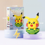 Domibro Loomingulised loomade ehitusklotsid DIY multifilmide &otilde;ppem&auml;nguasjad kingitus lastele Elf Mouse-392Pcs