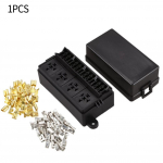 12-suunaline teraga kaitsmekarp koos laba/kaitsmeklemmiga 4 kontaktiga 12V40A relee autole without fuse