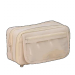 Armas suure mahutavusega pliiatsikarp, mahukas pliiatsikott, &otilde;pilaste kirjatarvete hoiukott, &otilde;pilastarbed, koolitarbed must