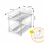 K&ouml;&ouml;k Elutuba Mitmekorruseline Multifunktsionaalne Kapp Jaotatud Tasapinnaga Kahekordne V&auml;ljat&otilde;mmatav Hoiuriiul Valamukapp puhas