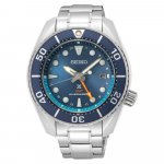 Seiko Prospex SUMO SFK001J1 GMT p&auml;ikesesukelduja 45 mm sinine numbrilauaga meeste k&auml;ekell sinine