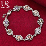 925 h&otilde;bedane v&otilde;luv&auml;rv AAA tsirkoon k&auml;ev&otilde;ru Moodsad pulmaehted 20CM