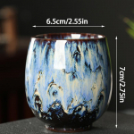 1 tk Keraamilised joogin&otilde;ud kohvitassid Hiina portselanist Kung Fu teetassid keraamilised teetassid