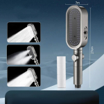 3-&uuml;hes k&otilde;rgsurvedu&scaron;ipea koos filtriga, vett s&auml;&auml;stev du&scaron;ipea, reguleeritav &uuml;he klahviga Water Eco du&scaron;&scaron; Vannitoa du&scaron;isprei must