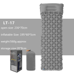 Outdoor Camping T&auml;ispuhutav madrats Patjadega magamisalus Ultrakerge &otilde;hkmatt, sisseehitatud t&auml;ispuhutav pump Matkamine