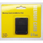 Carte M&eacute;moire 64 Mo Memory Card 64 MB pour Console PS2 Playstation 2