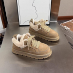 Naiste vabaajajalatsid Lumesaapad S&uuml;gis ja Talv Uus Mood Retro Palus isolatsioon Paksu tallaga puuvillased kingad Termosaapad 36