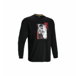 Under Armour X Bruce Lee Koost&ouml;&ouml; UA Kevadkollektsioon Bruce Lee Kujutisega &Uuml;mmarguse Kaelusega Pikkade Varrukatega Dressipluus Meeste dressipluus 1385309-001 M