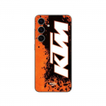 Coque Samsung Galaxy S24 PLUS KTM logo Kraftfahrzeuge Trunkenpolz Mattighofen Maniacase