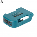 Makita 18 V aku USB-t&uuml;&uuml;pi C akuhoidiku BL1840 BL1850 BL1860 laadija adapteri jaoks