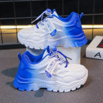 Mood Laste Vabaaja Tossud Hingav V&otilde;rk Mugavad Laste Spordijalatsid Poistele T&uuml;drukutele V&auml;litingimustes Libisemiskindlad Korvpalli Jooksu Vulkaniseeritud Jalan&otilde;ud 27 sinine