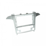 9 tolline 2din Android autoraadio esipaneel FORD S-Max S Max 2006 - 2015 jaoks, raadiopaneel, armatuurlauale paigaldus, auto DVD raam paigaldus 1 pcs valge