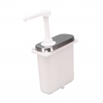 Condiment Pump Bottle for Sauces, Dressings, And Syrups in Home Restaurant Settings 1.4L No Outer Box