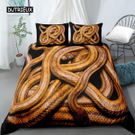 3D Madu Stiilis Voodipesukomplekt Magamistuppa Pehme Tekikott Voodikatted Voodipesu jaoks Mugav Tekk ja Padjap&uuml;&uuml;r EU single(135x200cm) black