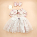 INS Lemmiklooma s&uuml;gis/talvine villane seelik armas seelik ruuduline koeramantel Lemmikloomakassi tarvikud L&otilde;ng seelik Kleit koerte kleidid v&auml;ikestele koertele XS