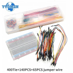 Breadboard 400 830 auguga protot&uuml;&uuml;pplaat MB-102 jooteta PCB mini testplaadi h&uuml;ppaja juhe kaabel DIY komplekt Kit 1