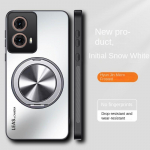 Motorola Moto Edge 50 40 30 Neo &uuml;mbris k&otilde;va matt koos r&otilde;ngasalusega magnetiline kaitsev tagakaas Moto edge 50Pro Ultra Fusion jaoks For Edge 40 Neo