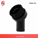 Universaalne 32mm &uuml;mmargune harjapea, &uuml;hilduv Philipsi ja Midea tolmuimejatega PP round brush