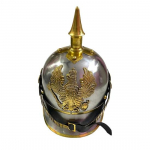 Saksa Pickelhaube kiiver Keiserlik Preisi kiiver Naastudega WW1 Soomuskiiver Kantav Ohvitseri kiiver