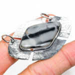 Ocean Fume Agate Handmade 925 Sterling Silver Gift Pendant 1.58 n5q02