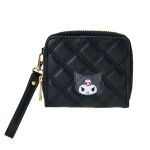 Sanrio tepitud bifold rahakott Kuromi rahakott 326712 black