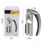 Professionaalne &scaron;ampanja korgitser uus veinipudeliavaja vahuveini korgit&otilde;mbaja kodubaari &scaron;ampanja korgitser k&ouml;&ouml;gividinad