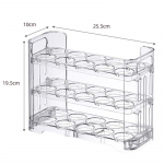 Munade hoiukarp k&uuml;lmikuukse jaoks &ndash; &uuml;mberp&ouml;&ouml;ratav v&auml;rsket s&auml;ilitav karp. Thickened PET, three layers, 30 eggs