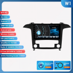 Hizpo 2din Android Auto Raadio Ford S-Max 2007 - 2015 jaoks Auto AC Auto Raadio Multimeedia Video M&auml;ngija GPS Navi Peaseade Carplay 4G BT RDS intelligentne DVR W1 8Core 2G 32G AI