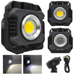 T&ouml;&ouml;lamp + LED-taskulamp sujuva valguse v&auml;rvi reguleerimisega USB-C v&otilde;imas Off-Road aku