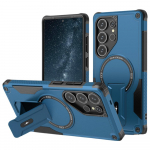 P&otilde;rutuskindel mobiiltelefoni Funda &uuml;mbris Samsung Galaxy S25 Ultra S24 Plus A56 A55 5G A54 A15 A16 A14 A35 A36 jaoks, tugijalaga soomuskaas for Galaxy S25 must