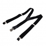 Meeste traksid Tugev kinnitusv&otilde;ime Reguleeritavad Ilusad Praktilised Moekad Metallklamber Lai must