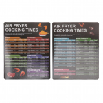 20 x 16 cm frit&uuml;&uuml;ri tarvikud Cook Times Fryer Magnetiline peenleht Temperatuuri viide majapidamisele