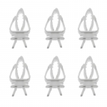 6 tk papagoi s&ouml;&ouml;tmise puuviljade juurviljaklambriga seepia luude s&ouml;&ouml;tmisseade tihvt, klamber linnupuuri tarvikud One Size