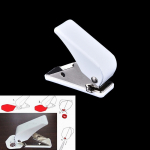 1 tk Professionaalsed noolem&auml;ngu auguraua perforaatori v&otilde;lli metallr&otilde;nga tarvikud n/a valge