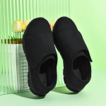 Naiste Ortopeedilised Laiad Jalad Paistes K&auml;imine Vabaaja Jalan&otilde;ud P&ouml;idla Eversioon Reguleeritavad Pehmed Mugavad Diabeetikute Meeste Jalan&otilde;ud Suur Suurus 44 must