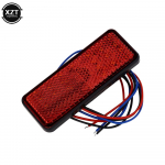 12V 24LED ristk&uuml;likukujuline mootorratta helkur Saba piduri suunatuli auto/ATV LED helkurid/veoauto k&uuml;lgmised hoiatustuled punane