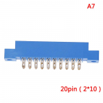 1 tk 805 seeria 3,96 mm sammuga PCB pesa jootekaardi serva pistik 8-72 pin