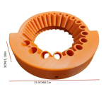 Puuriteritajad, elektripuuride teritustarvikud, vanad puuriteritajad, Jumbo teraga nurklihvijad teritamiseks, 2 kuni 13 mm puurid 1pcs oranž