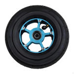 Electric Scooter Tire Easy to Install Shock Absorbing Versatile Lightweight Wheel Tyre Hub Red Front Wheel